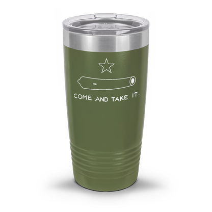 Come and Take It Laser Etched 30oz/20oz Tumbler