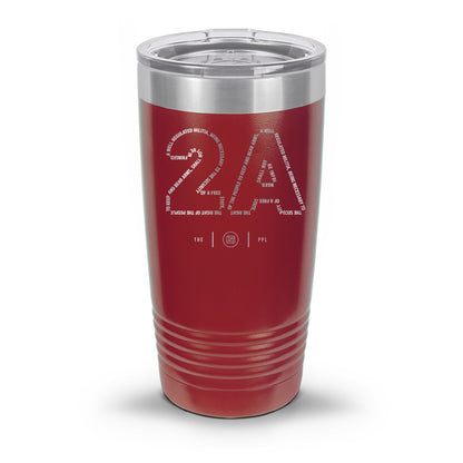 Pro 2A Laser Etched 30oz/20oz Tumbler