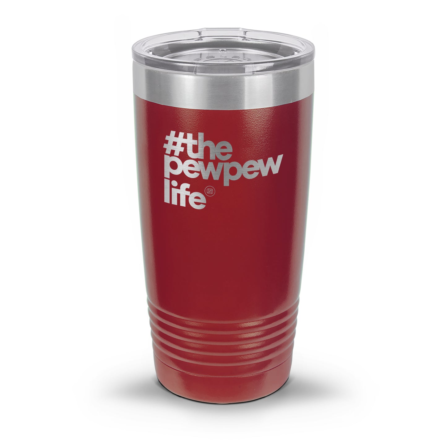 #ThePewPewLife Laser Etched 30oz/20oz Tumbler