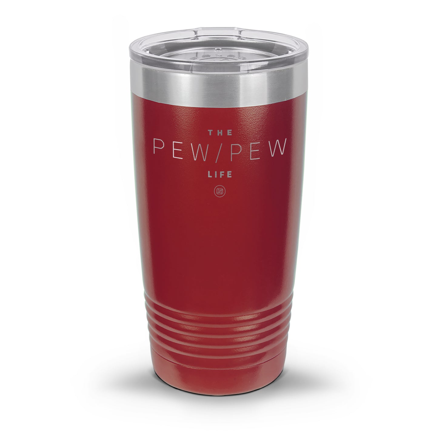 Pew Pew Life Laser Etched 30oz/20oz Tumbler