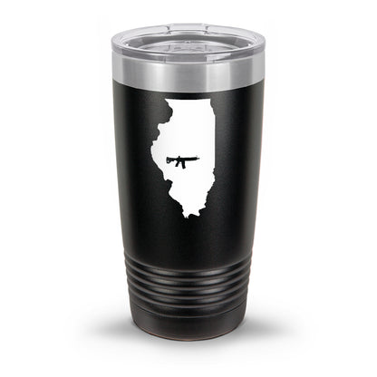 Keep Illinois Tactical UV Tumbler