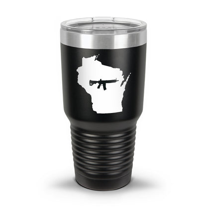 Keep Wisconsin Tactical UV Tumbler