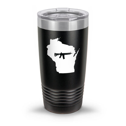 Keep Wisconsin Tactical UV Tumbler