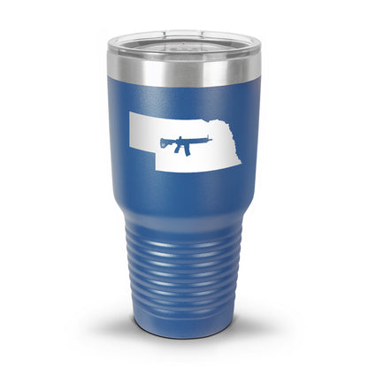 Keep Nebraska Tactical UV Tumbler