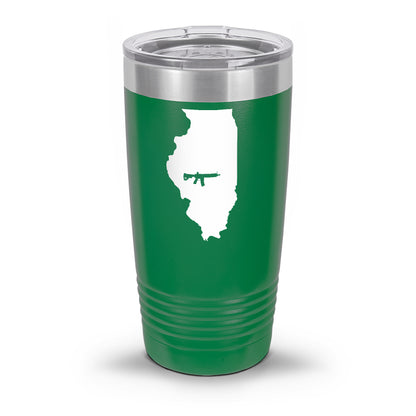 Keep Illinois Tactical UV Tumbler