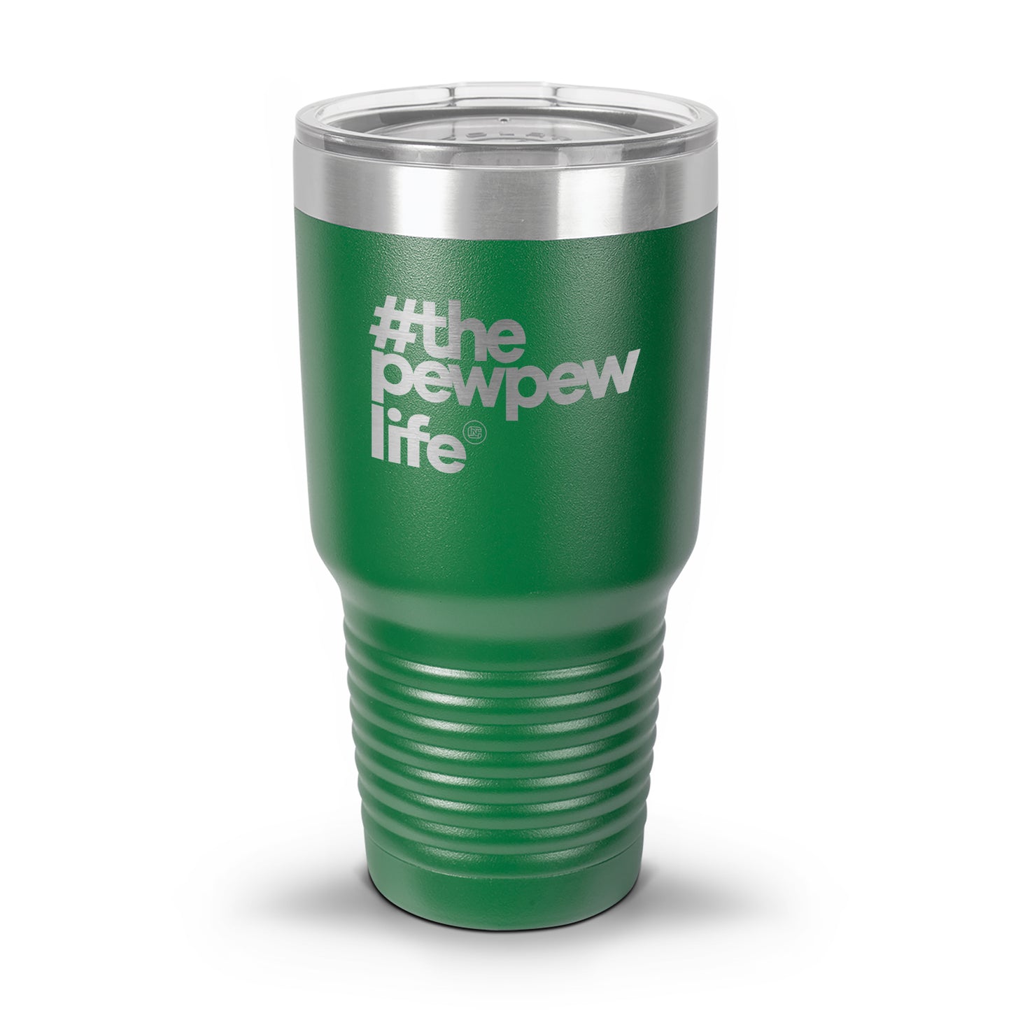 #ThePewPewLife Laser Etched 30oz/20oz Tumbler