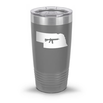 Keep Nebraska Tactical UV Tumbler