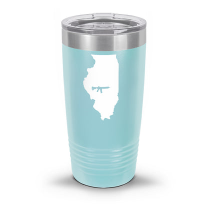 Keep Illinois Tactical UV Tumbler