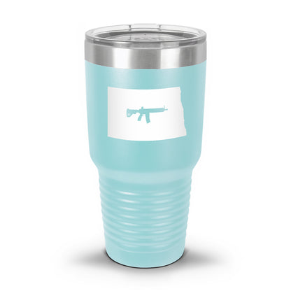 Keep North Dakota Tactical UV Tumbler