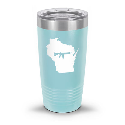 Keep Wisconsin Tactical UV Tumbler