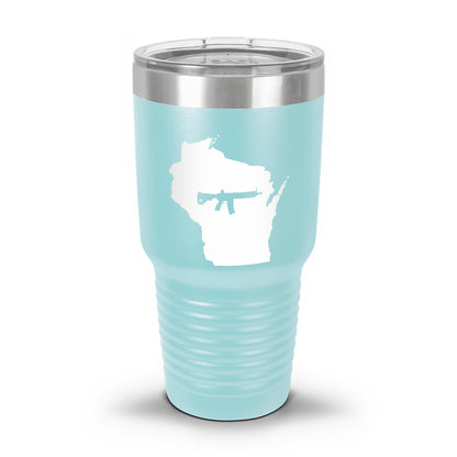 Keep Wisconsin Tactical UV Tumbler