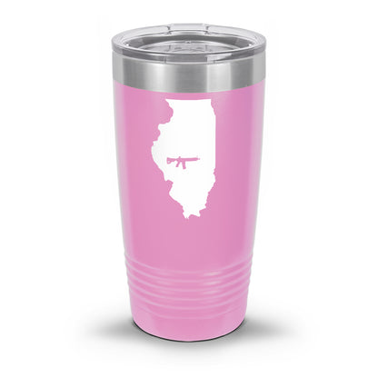 Keep Illinois Tactical UV Tumbler