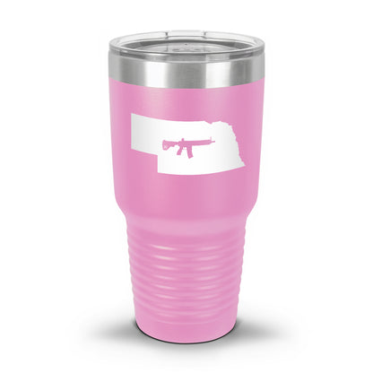 Keep Nebraska Tactical UV Tumbler