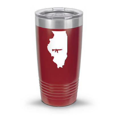 Keep Illinois Tactical UV Tumbler