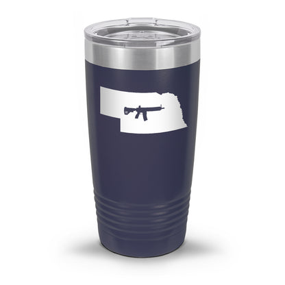 Keep Nebraska Tactical UV Tumbler