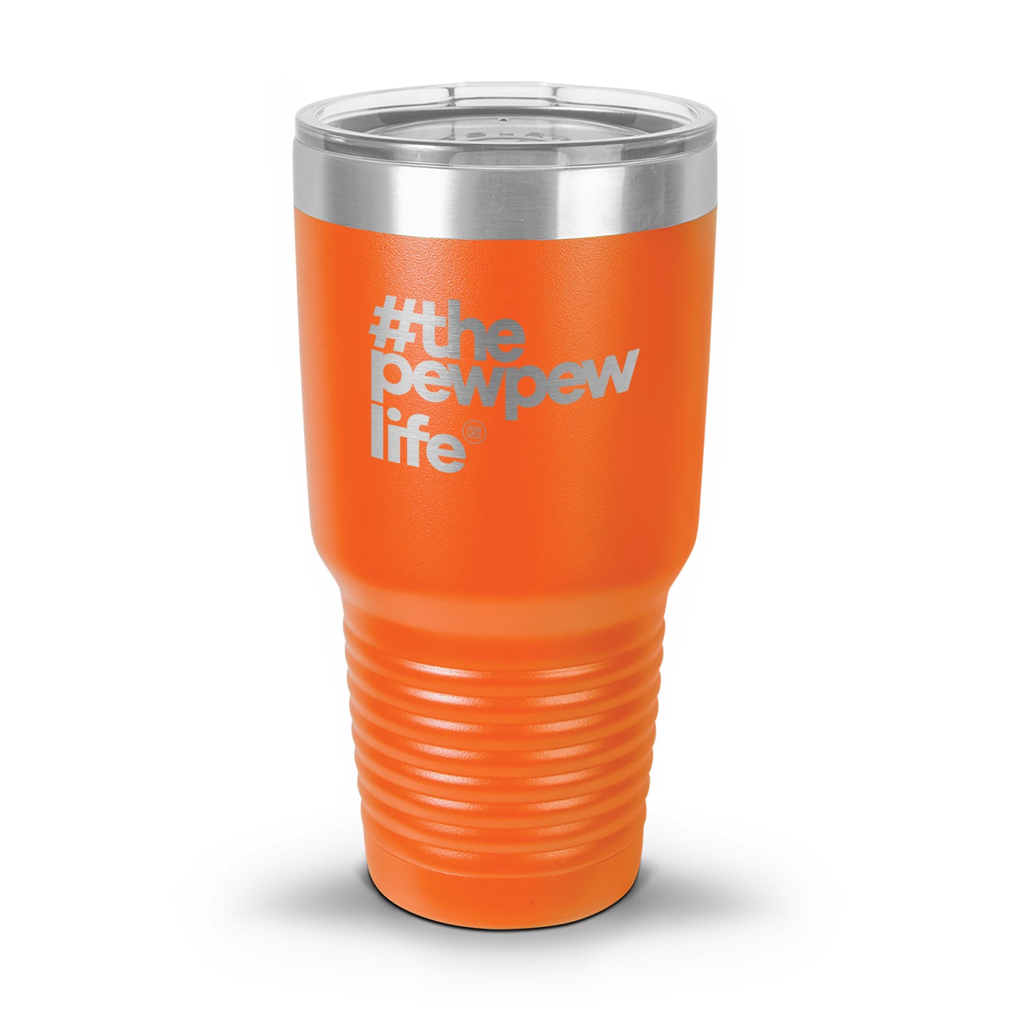 #ThePewPewLife Laser Etched 30oz/20oz Tumbler