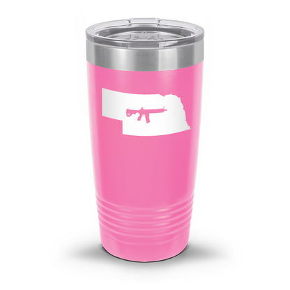 Keep Nebraska Tactical UV Tumbler