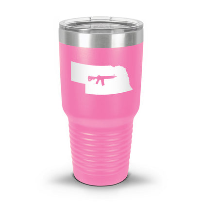 Keep Nebraska Tactical UV Tumbler