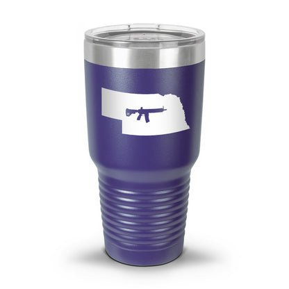 Keep Nebraska Tactical UV Tumbler