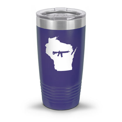 Keep Wisconsin Tactical UV Tumbler