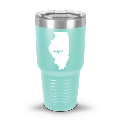 Keep Illinois Tactical UV Tumbler