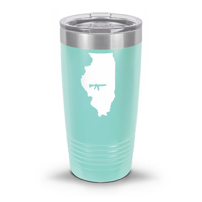 Keep Illinois Tactical UV Tumbler