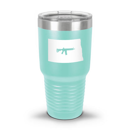 Keep North Dakota Tactical UV Tumbler