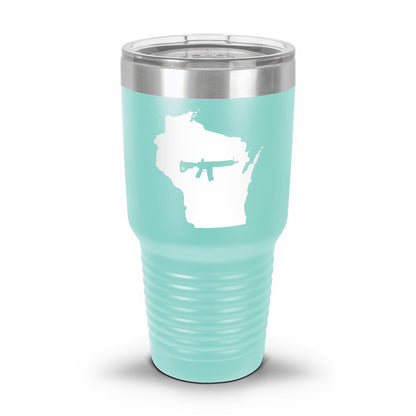 Keep Wisconsin Tactical UV Tumbler