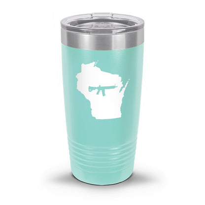 Keep Wisconsin Tactical UV Tumbler