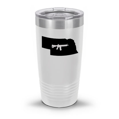 Keep Nebraska Tactical UV Tumbler