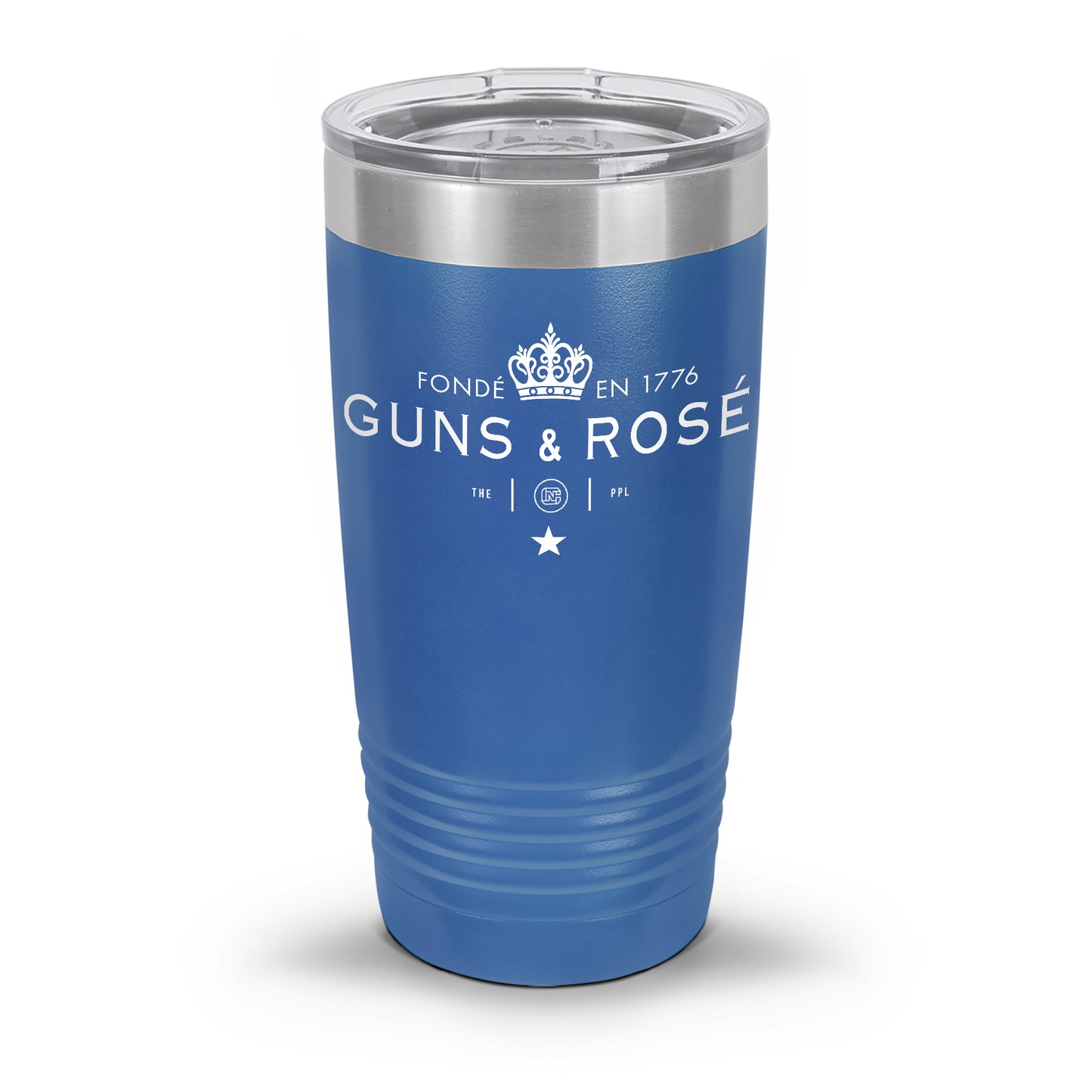 Guns & RosÉ Coated Laser Etched 30oz/20oz Tumbler