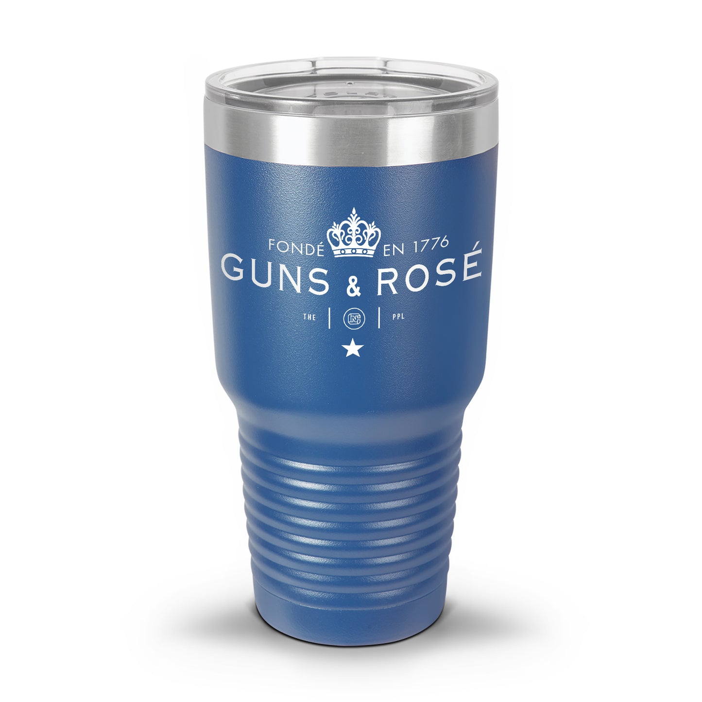 Guns & RosÉ Coated Laser Etched 30oz/20oz Tumbler