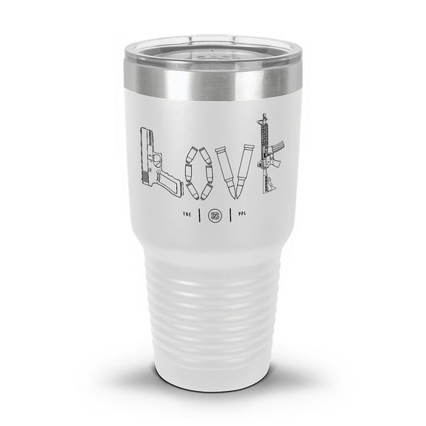 Tactical Love Laser Etched 20oz Travel Mug – PewPewLife