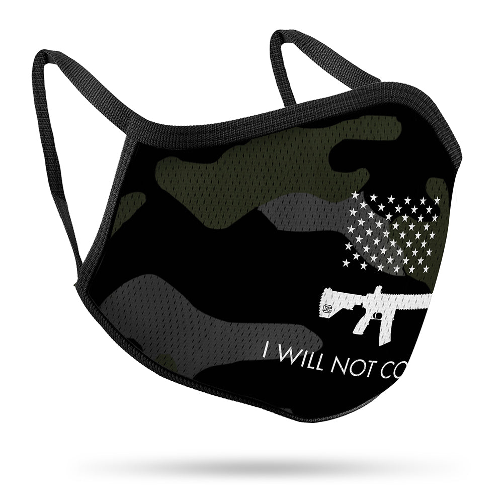 No Comp Mask I Will NOT Comply Performance Face Mask – PewPewLife