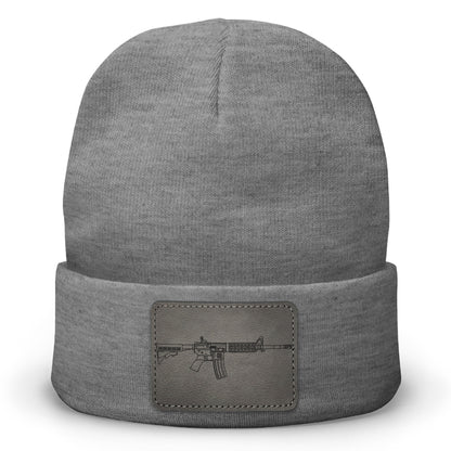 AR-15 Detailed Outline Beanie