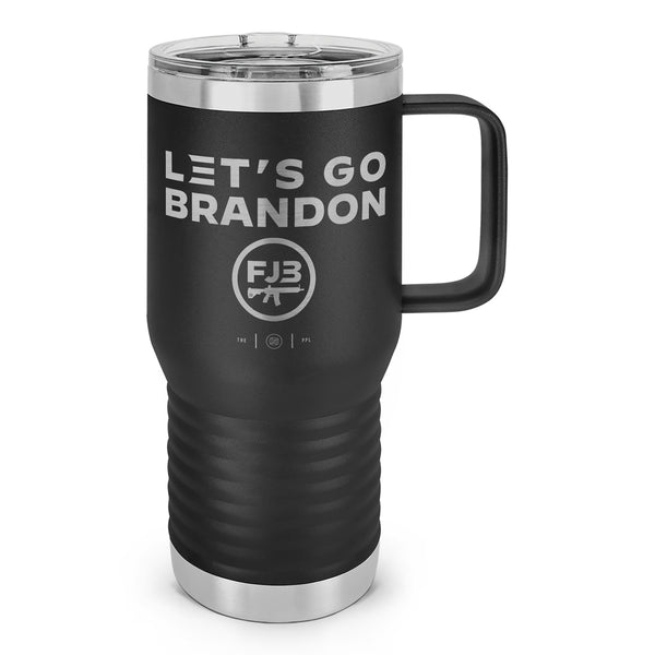 Let's Go Brandon Laser Etched 20oz Travel Mug
