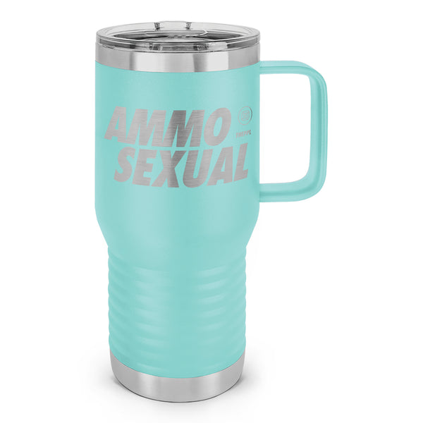 AmmoSexual Laser Etched 20oz Travel Mug