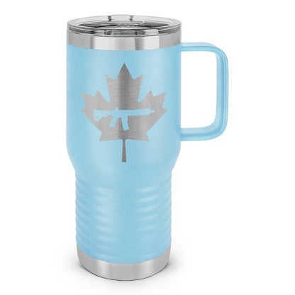 Keep Canada Tactical Maple Leaf Laser Etched 20oz Travel Mug