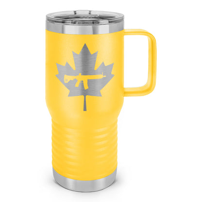 Keep Canada Tactical Maple Leaf Laser Etched 20oz Travel Mug