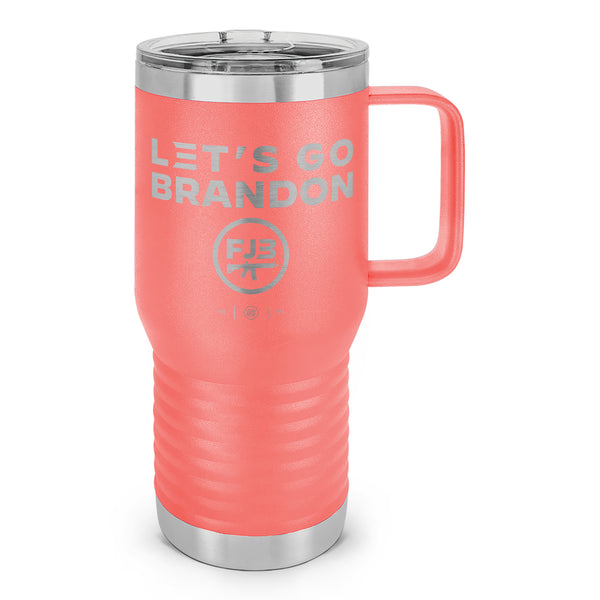 Let's Go Brandon Laser Etched 20oz Travel Mug