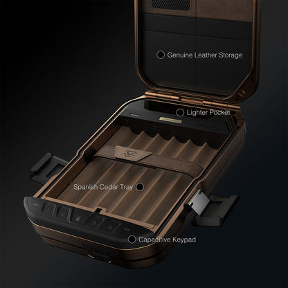 LifePod Humidor by Vaultek, Portable Smart Humidor Safe