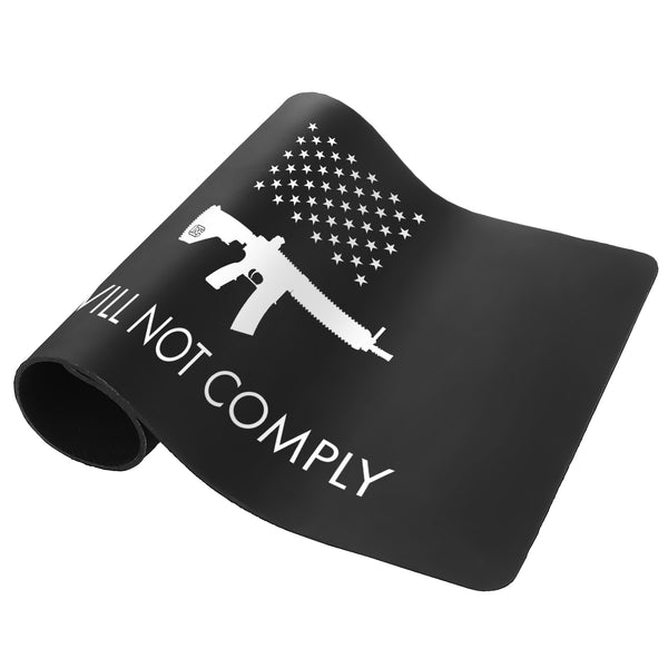 I Will NOT Comply with AR-15 Ban Gun Cleaning Mat