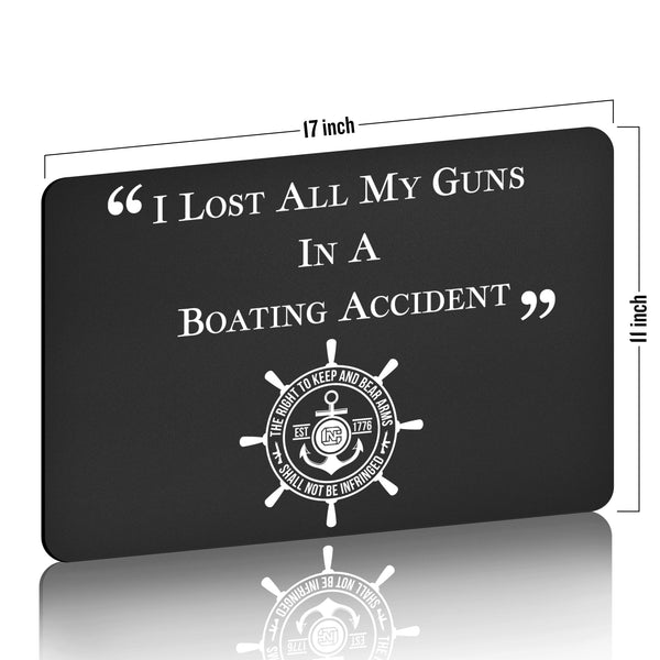 I Lost ALL My Guns in a Boating Accident Gun Cleaning Mat