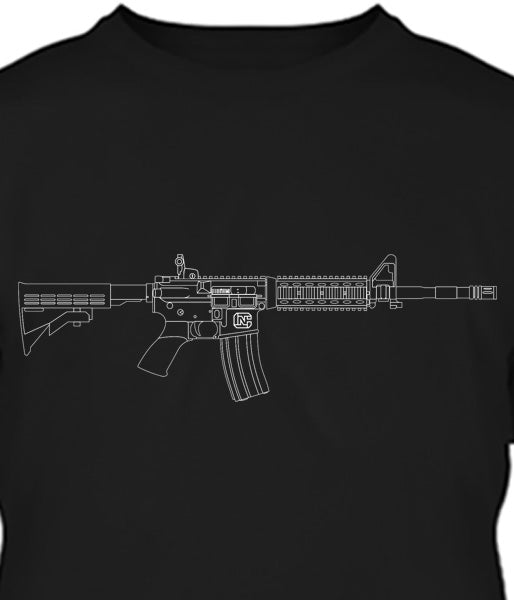 AR-15 Beauty in Lines Shirt