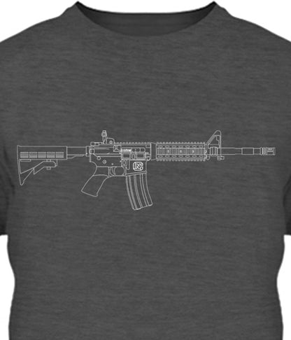 AR-15 Beauty in Lines Shirt