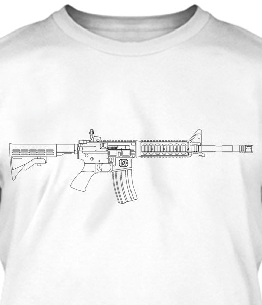 AR-15 Beauty in Lines Long Sleeve