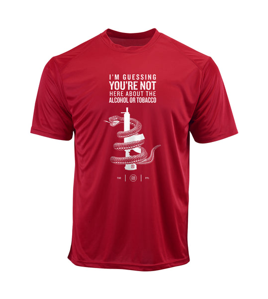 You're Not Here For The Alcohol Or Tobacco ATF Performance Shirt