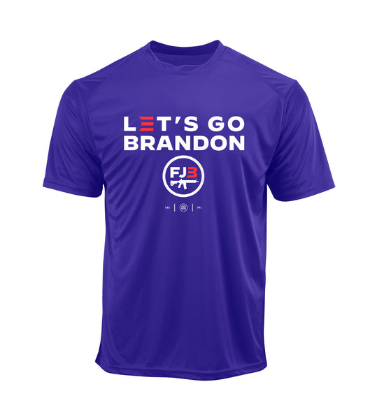 Let's Go Brandon Long Sleeve Tee Shirt – Black - Just Right Signs