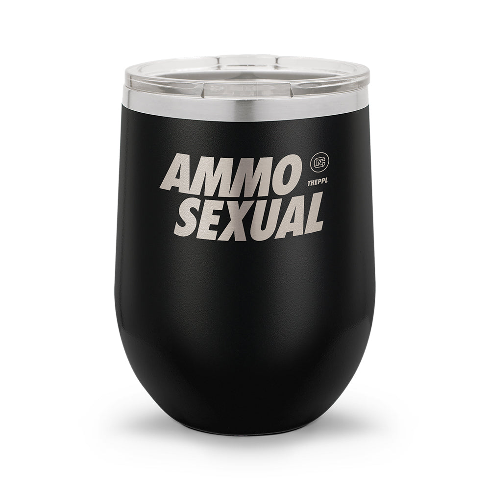 Ammo Sexual | 12oz Stemless Wine Cup