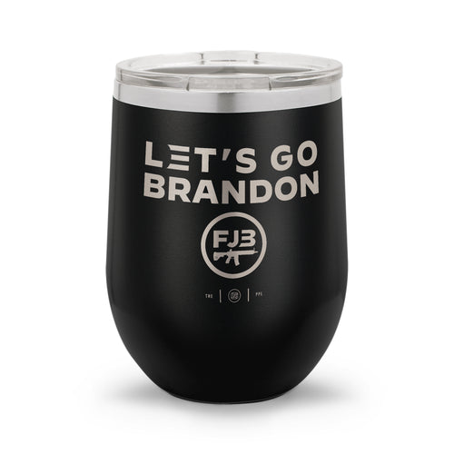 Let's Go Brandon | 12oz Stemless Wine Cup